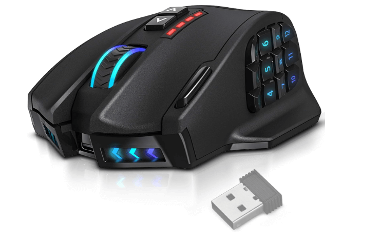 UtechSmart Venus Pro RGB MMO Gaming Mouse
